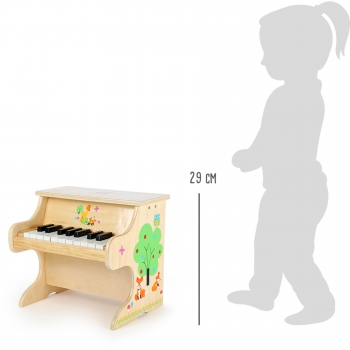 Kinderklavier aus Holz Klavier Kleiner Fuchs 