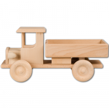 Lastwagen aus Buchenholz