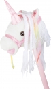 Steckenpferd „Weißes Einhorn“